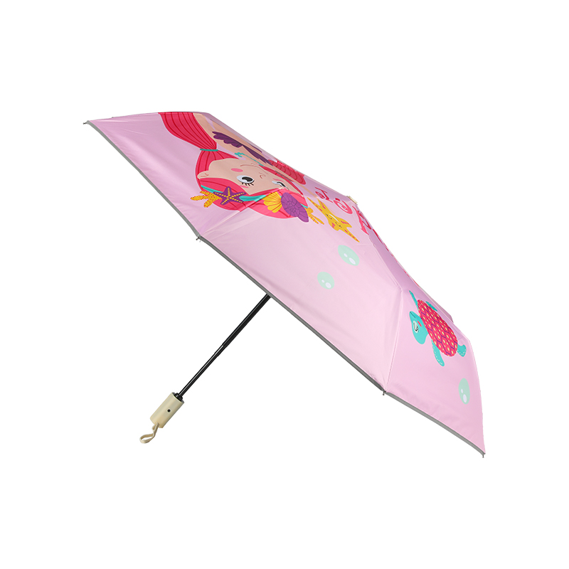 Children's cartoon self-opening self-closing Uv Protection sunscreen umbrella
