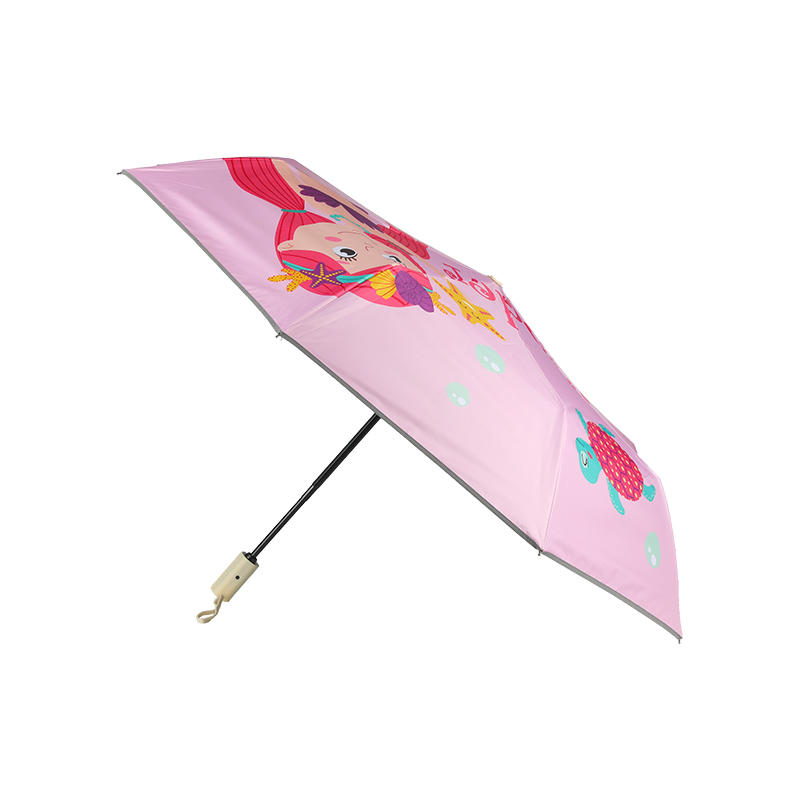 Children's cartoon self-opening self-closing Uv Protection sunscreen umbrella