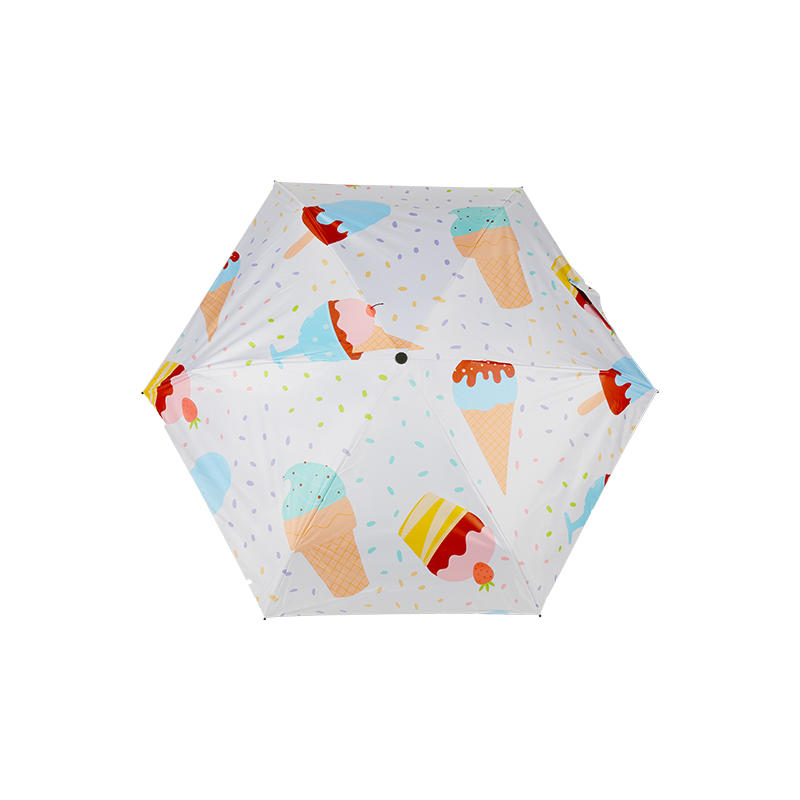 Adult women's bag models five-fold sun umbrella
