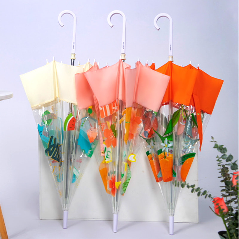 Adult ladies Apollo model transparent umbrella