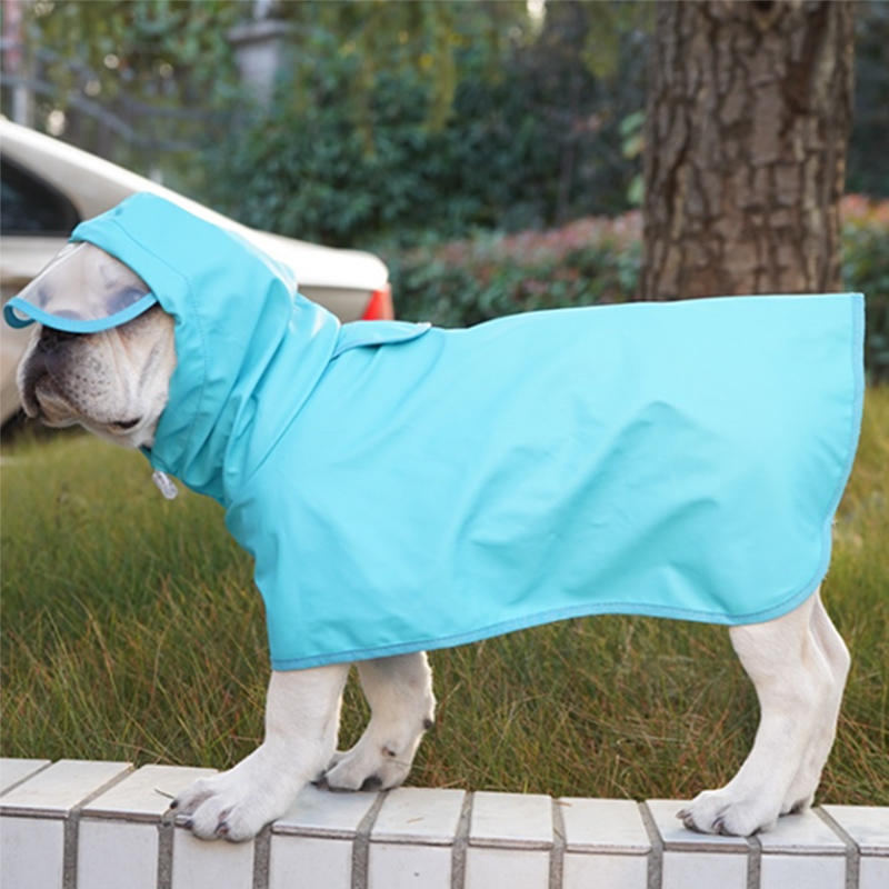 Multicolor Custom Size Available pet raincoat